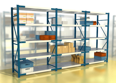 полочный стеллаж архивно складской