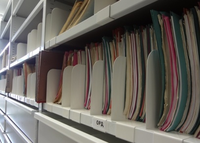 Архивные стеллажи с ячейками для документов